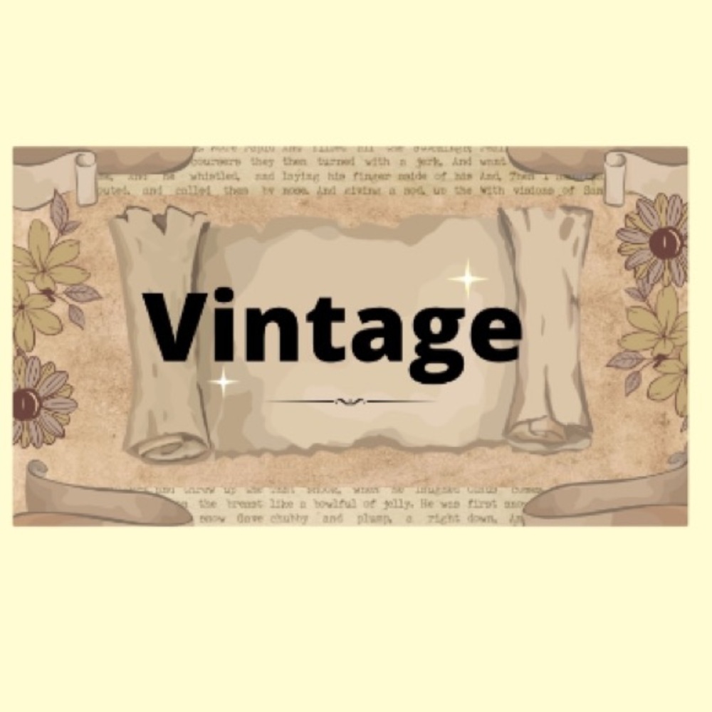 COPY - COPY - ✨VINTAGE ITEMS✨